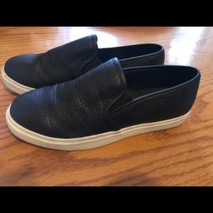 Steve Madden Slip on Black Shoes